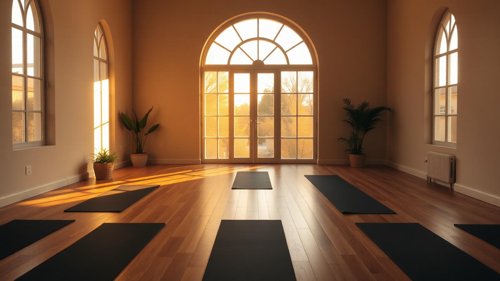 Estudio de yoga sereno en Madrid
